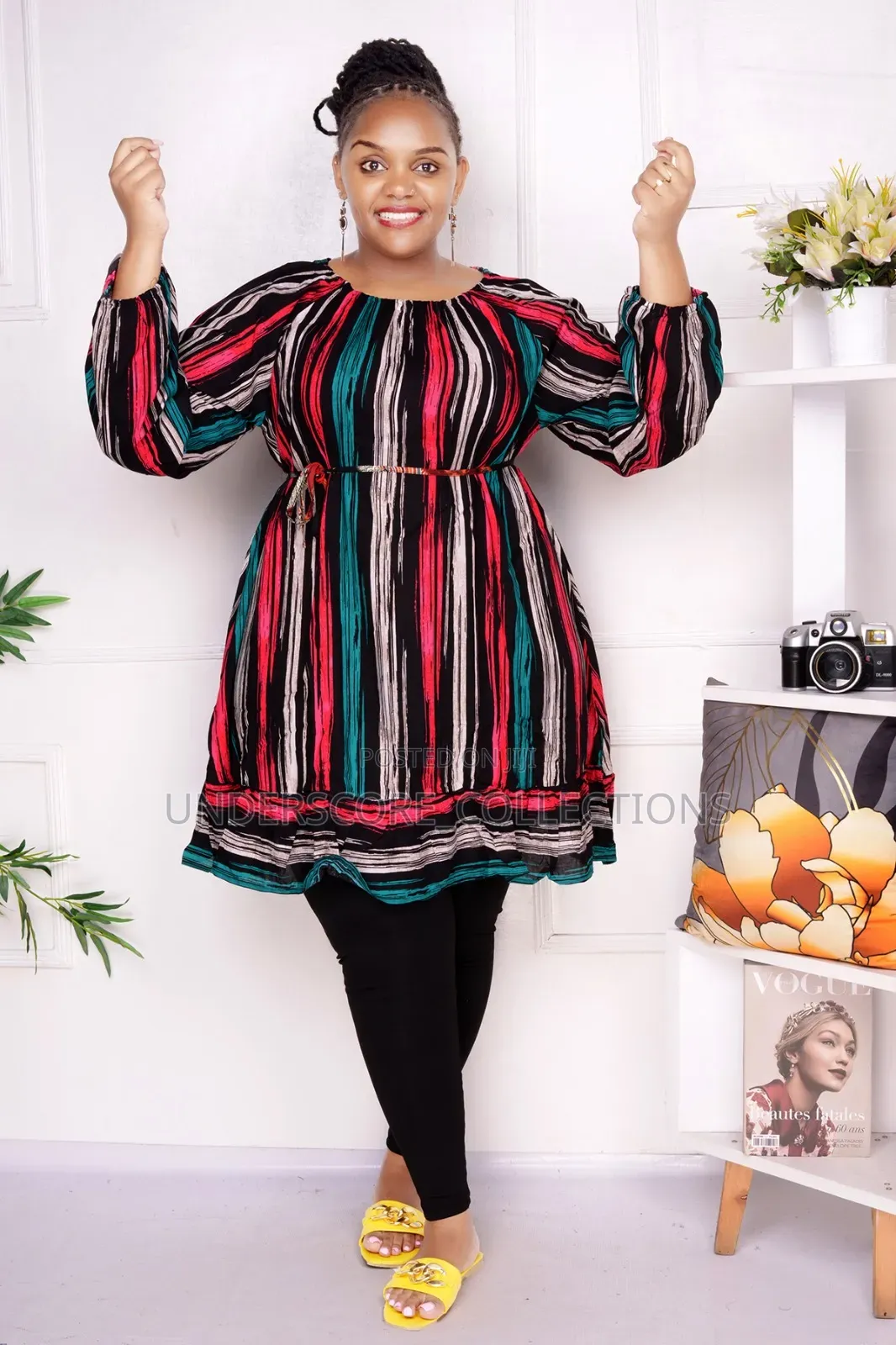 Free Size Cotton Long Sleeved Tops and Tights.Free Size.