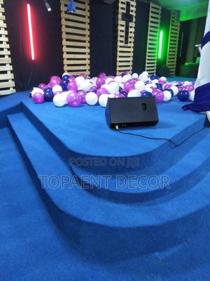 Nevy Blue Delta 4mm Thick Antistatic Wall to Wall Carpets - thumbnail 2