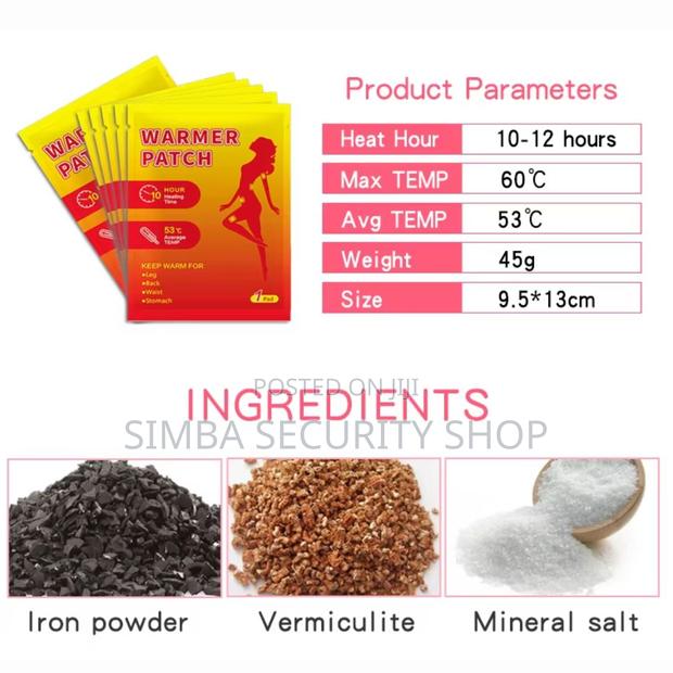 1 Pc Self Heating Warming Patch Menstrual Cramps Periods - thumbnail 4