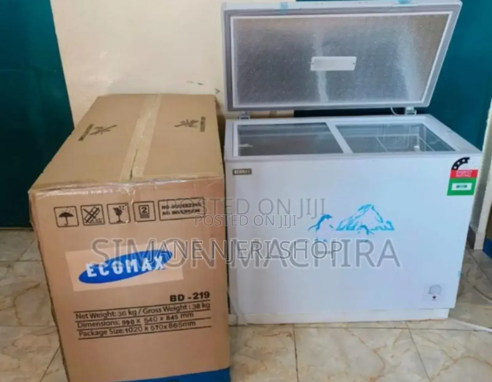 Original 219l Ecomax Chest Freezer