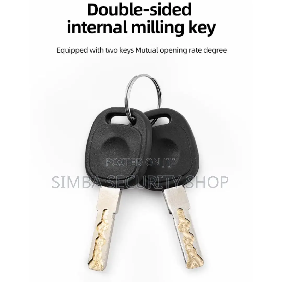 2 in 1 Brake Disk Lock With Alarm Motorbike Bike Waterproof