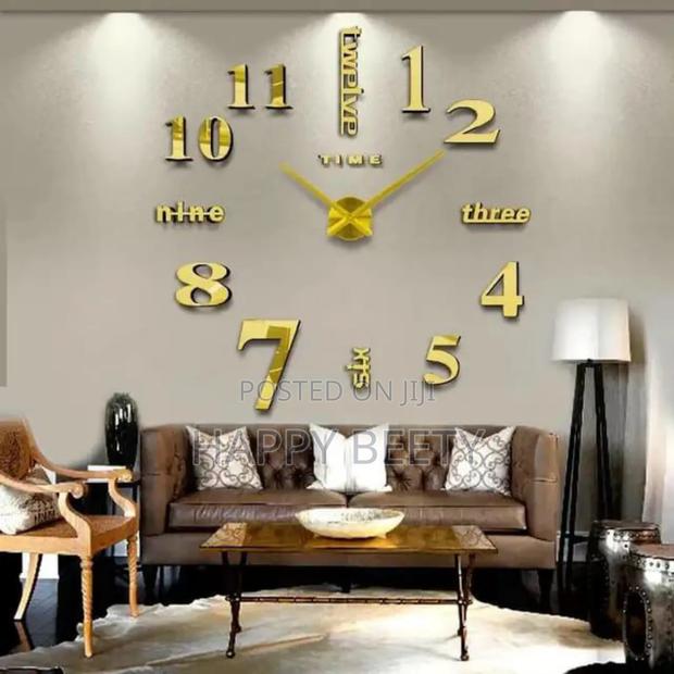 *Acrylic Wall Clock (Diy Numbers) - thumbnail 2