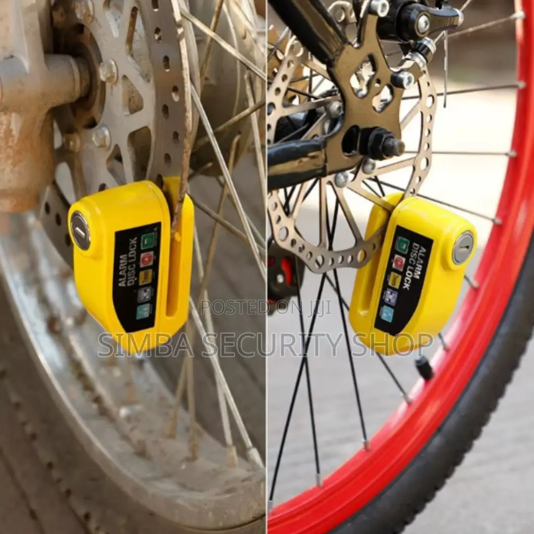 Anti-Theft Alarm Brake Disc Lock Motorcycle Bicycle Siren
