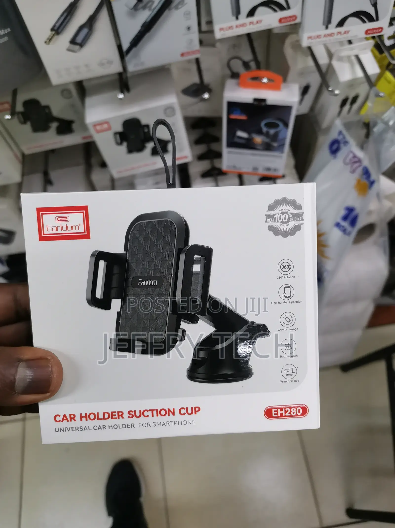 Earldom Car Holder With Suction Cup
