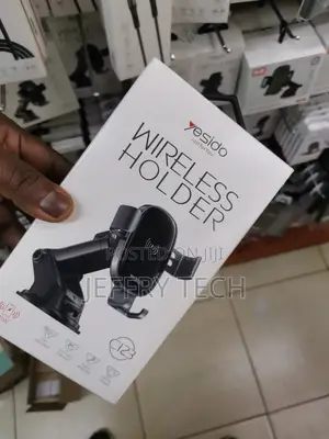 Fast Wireless Car Phone Holder With Charging, 15W, 360 Rotat
