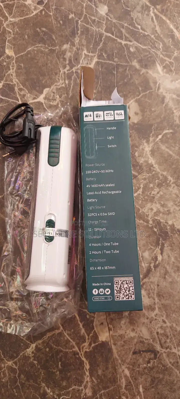 Akko Star Ak-50219 Rechargeable Emergency Light