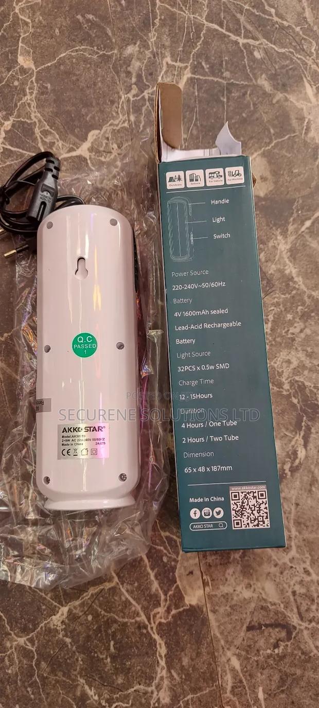 Akko Star Ak-50219 Rechargeable Emergency Light - thumbnail 3