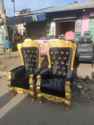 Antique/ King Chairs/ Wing Chair