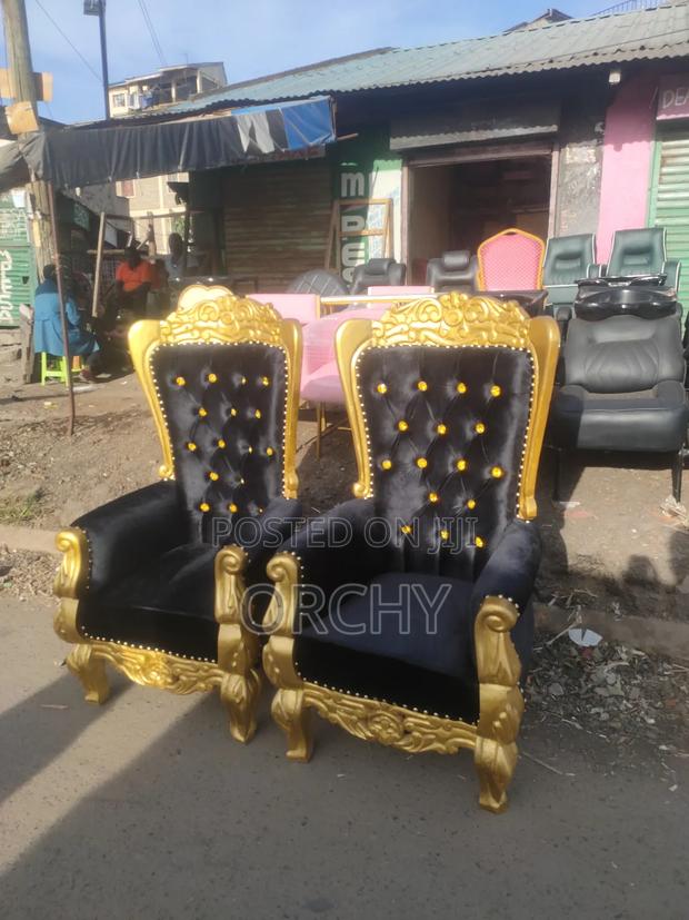 Antique/ King Chairs/ Wing Chair