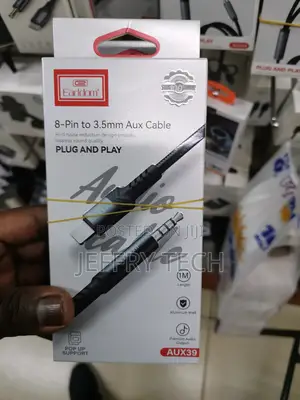 Audio Cable Earldom Et-Aux53, 3.5mm to Type-C, 1.0m