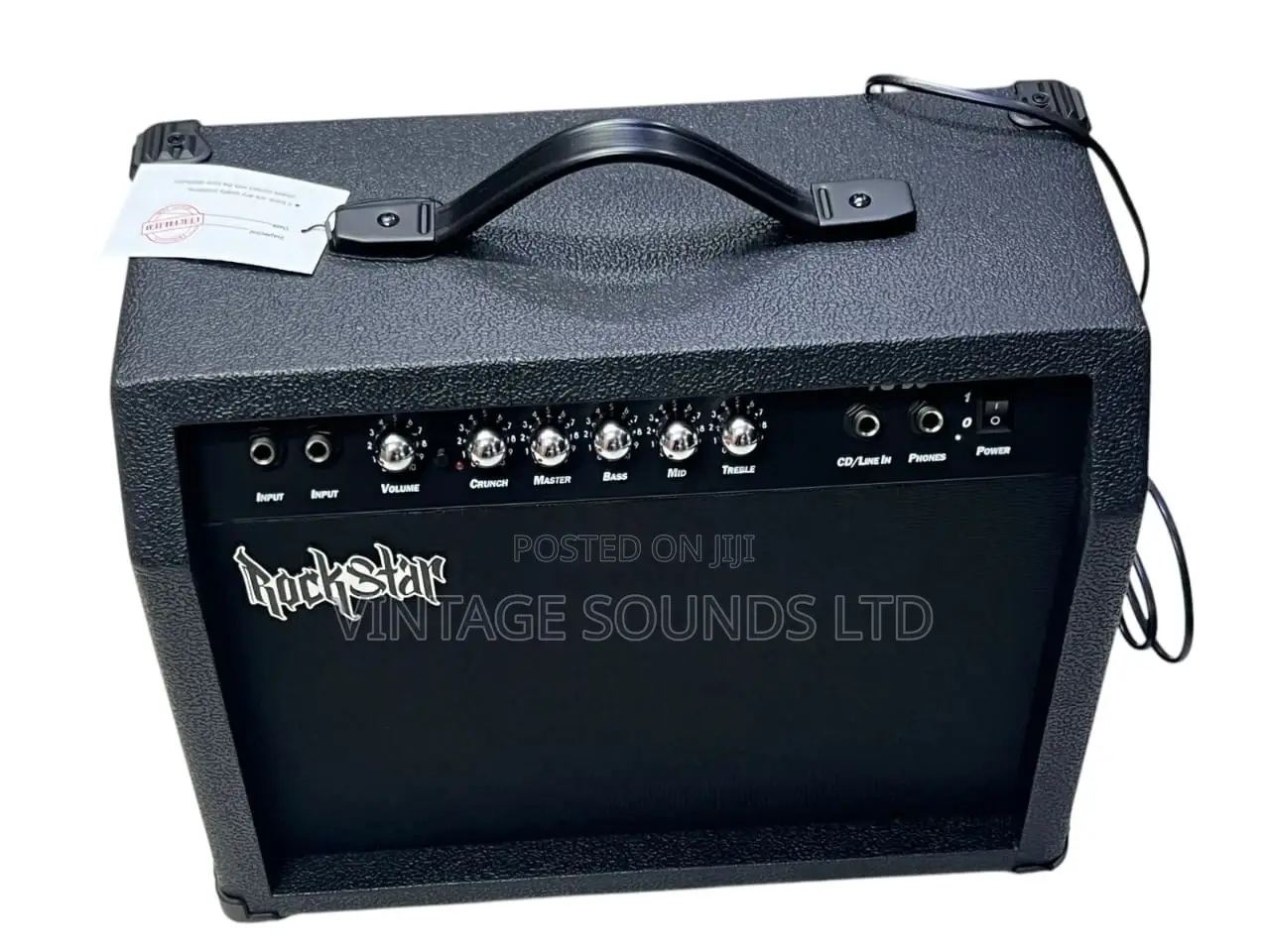 8” Rockstar Tb30 Electric Guitar Combo Amplifier ( Black )
