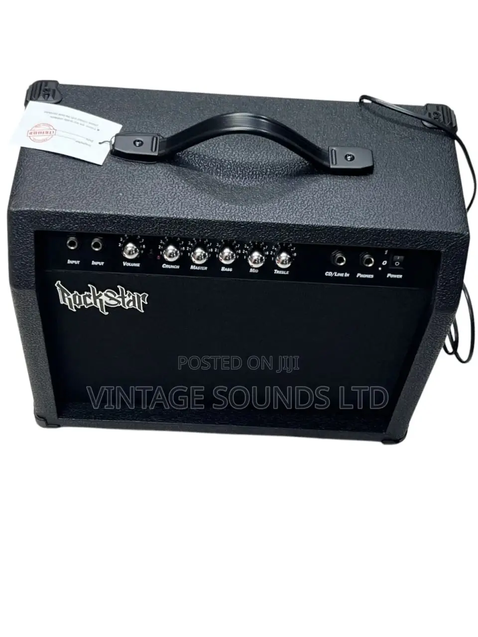 ROCKSTAR 8” BASS COMBO AMPLIFIER 30watt 8 Ohms ( Black)