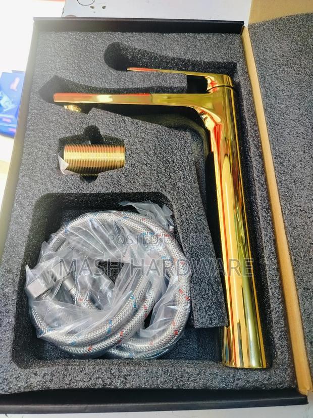 Lirlee Brass Basin Mixer(Table Top) - thumbnail 2