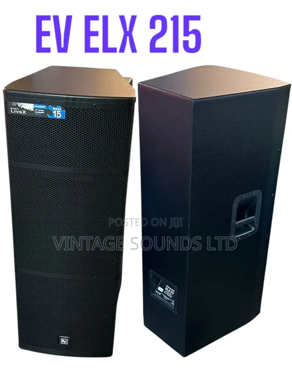 Ev Elx215 2way Passive Full Range Speaker (1pc)