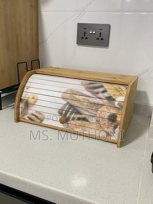 Eco-Friendly Bamboo Bread Bin - main view