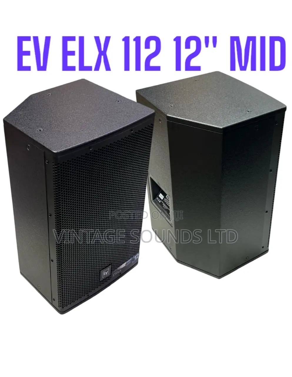 Ev Elx 112 12” Stage Monitor / Midrange Speaker