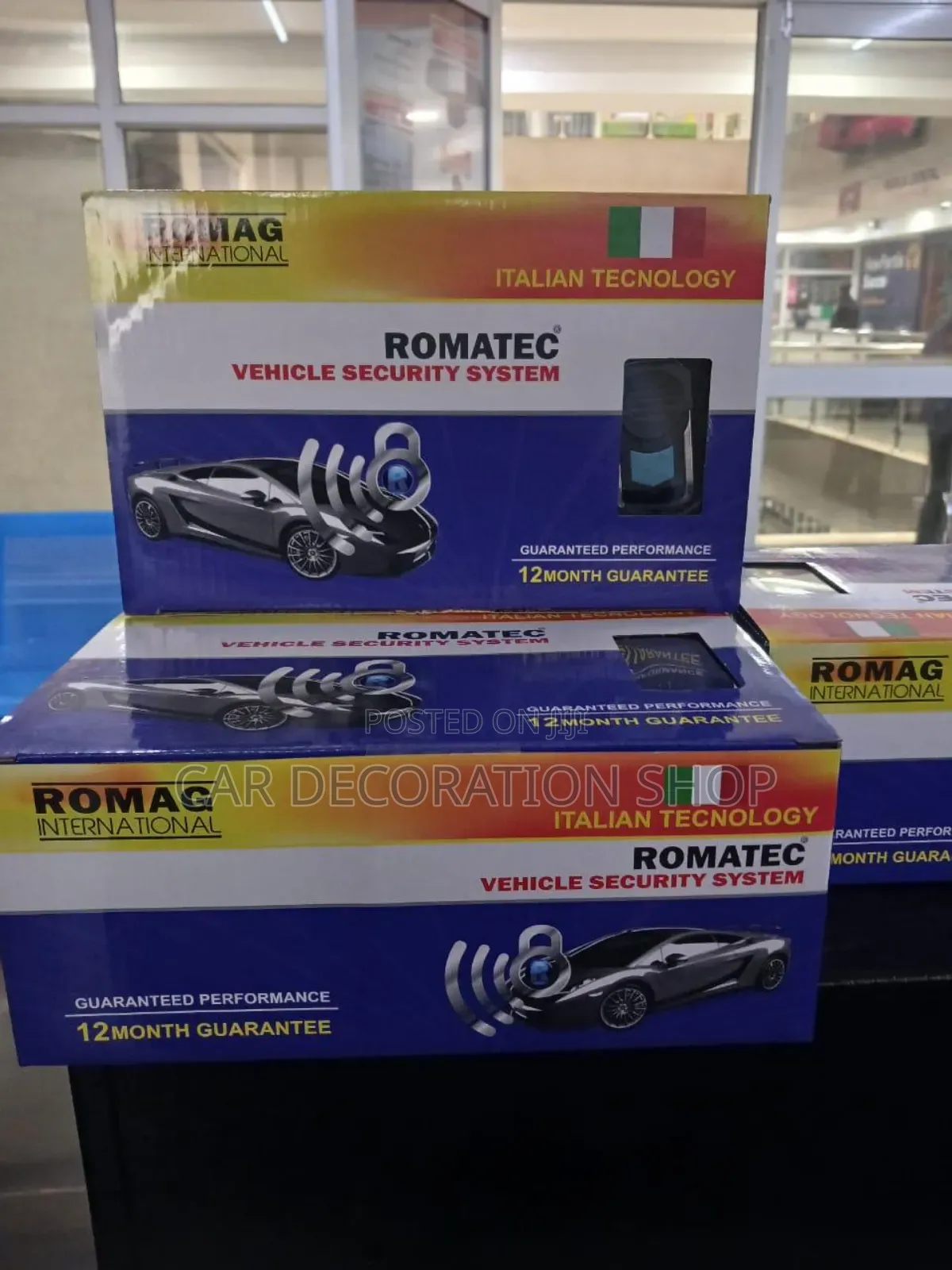 Romatec Car Alarm System No Engine Cutout Different Remotes