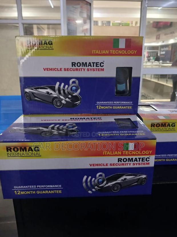 Romatec Car Alarm System No Engine Cutout Different Remotes - thumbnail 2