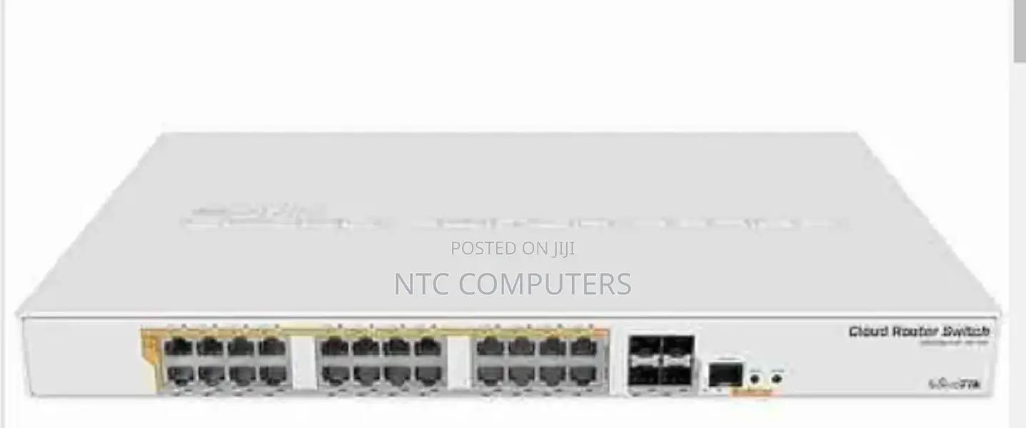 Mikrotik (Crs328-24p-4s+Rm) 24 Port Gigabit Ethernet Switch
