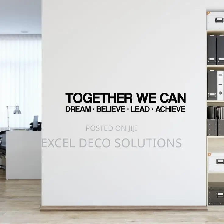 Teamwork Motivational Wall Art Decal