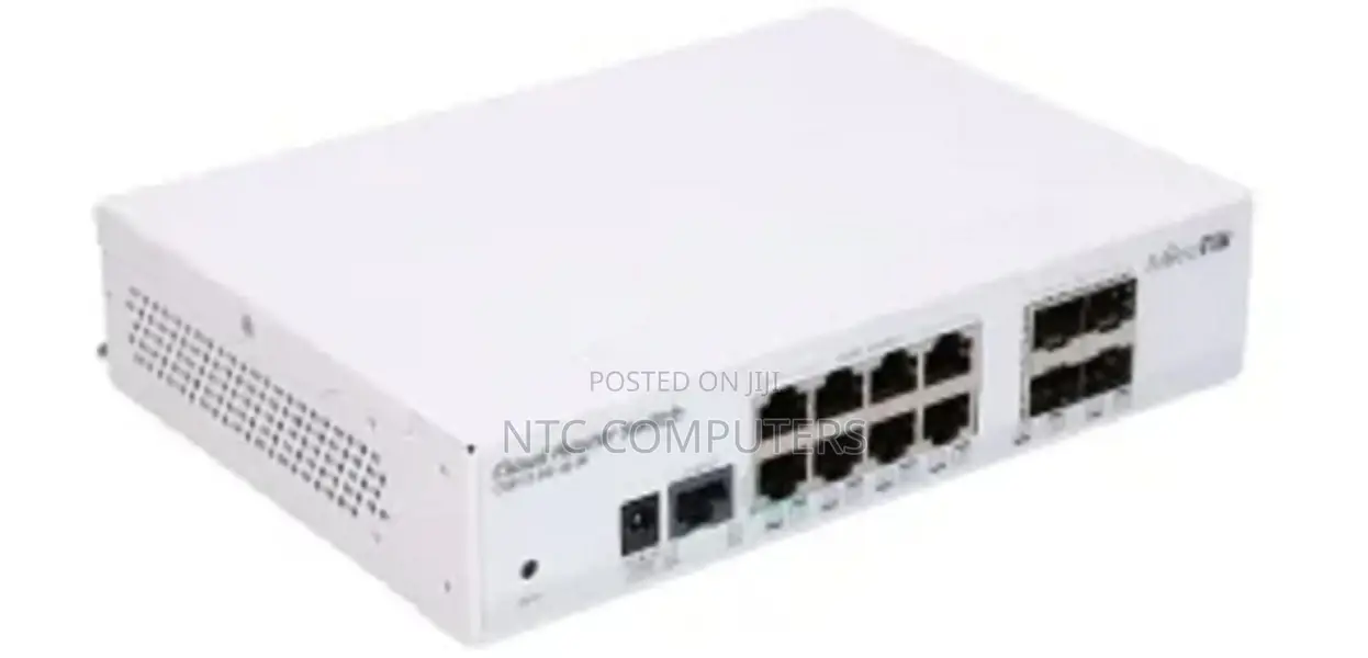 Mikrotik CRS112-8G-4S-IN 8x Gigabit Ethernet Smart Switch 4x