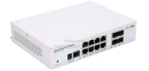 Mikrotik CRS112-8G-4S-IN 8x Gigabit Ethernet Smart Switch 4x