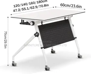 Office Table :Conference Flip Top Office Table