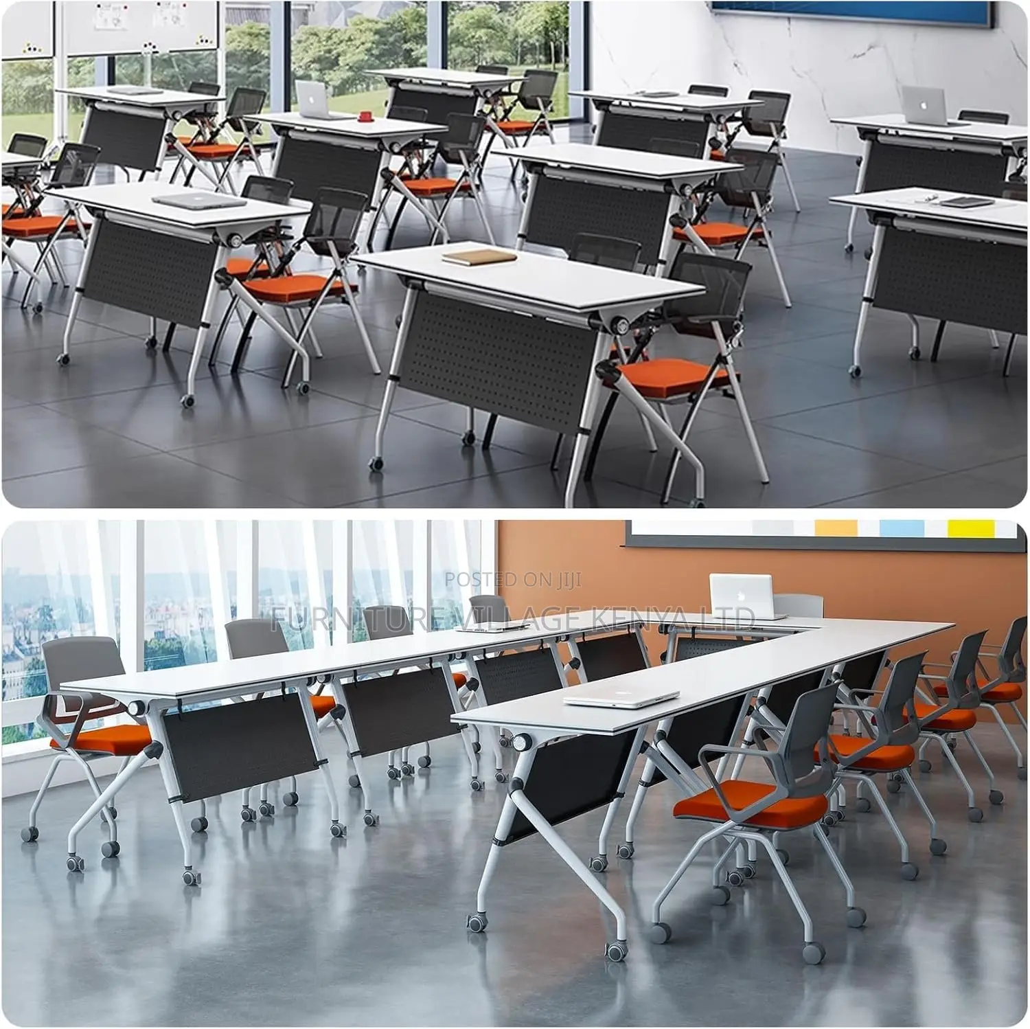 Office Table :Conference Flip Top Office Table