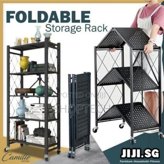 Foldable Kitchen Rack 5 Tier+4 Tier - main view