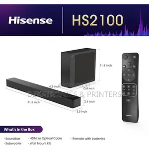 Hisense Hs3100 Sound Bar 3.1 Ch 480 Watts