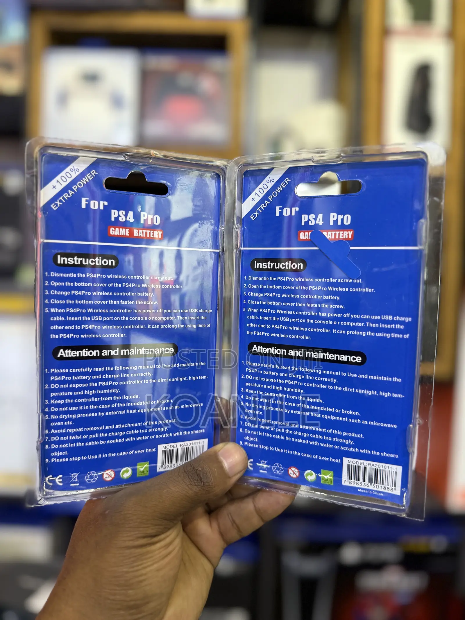 PS4 Controller Battery