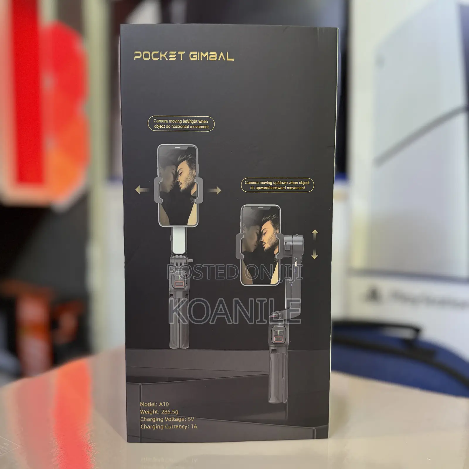 A10 Pocket Gimbal Stabilizer Selfie Stick Tripod Smartphone