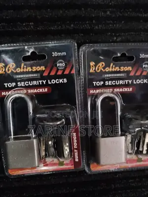 Robinson Long Neck 30mm Padlock With 4keys