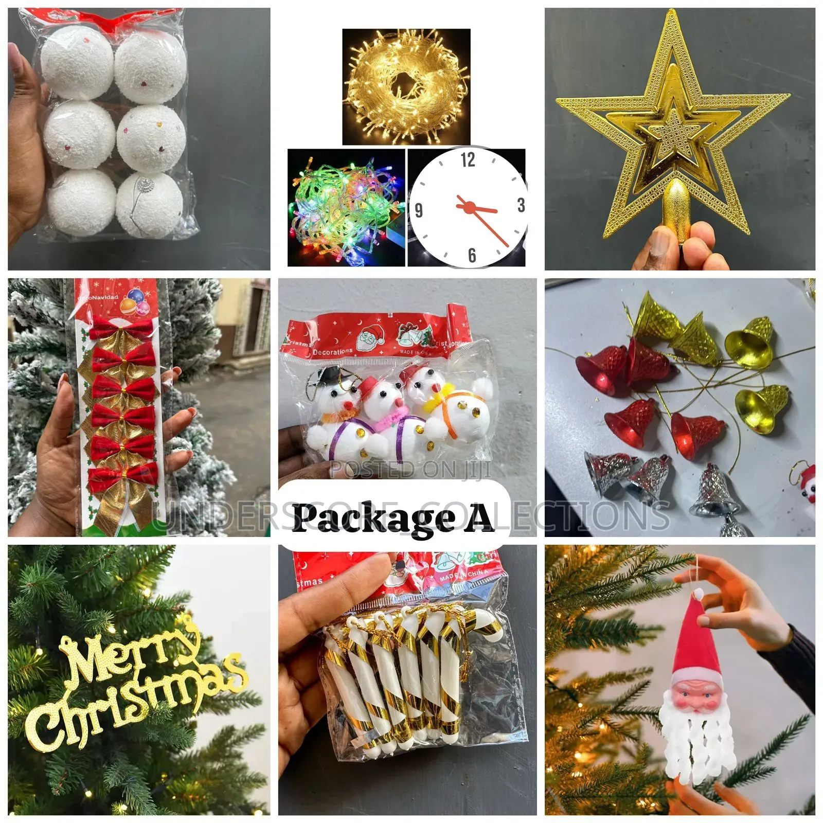Decor Package a 
All Packages Come With 10m Light