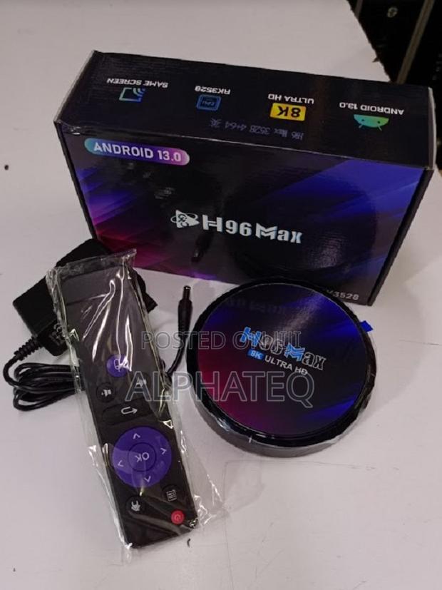 TV Android Box Android 13.0 H96MAX 4GB Ram 32GB ROM - main view