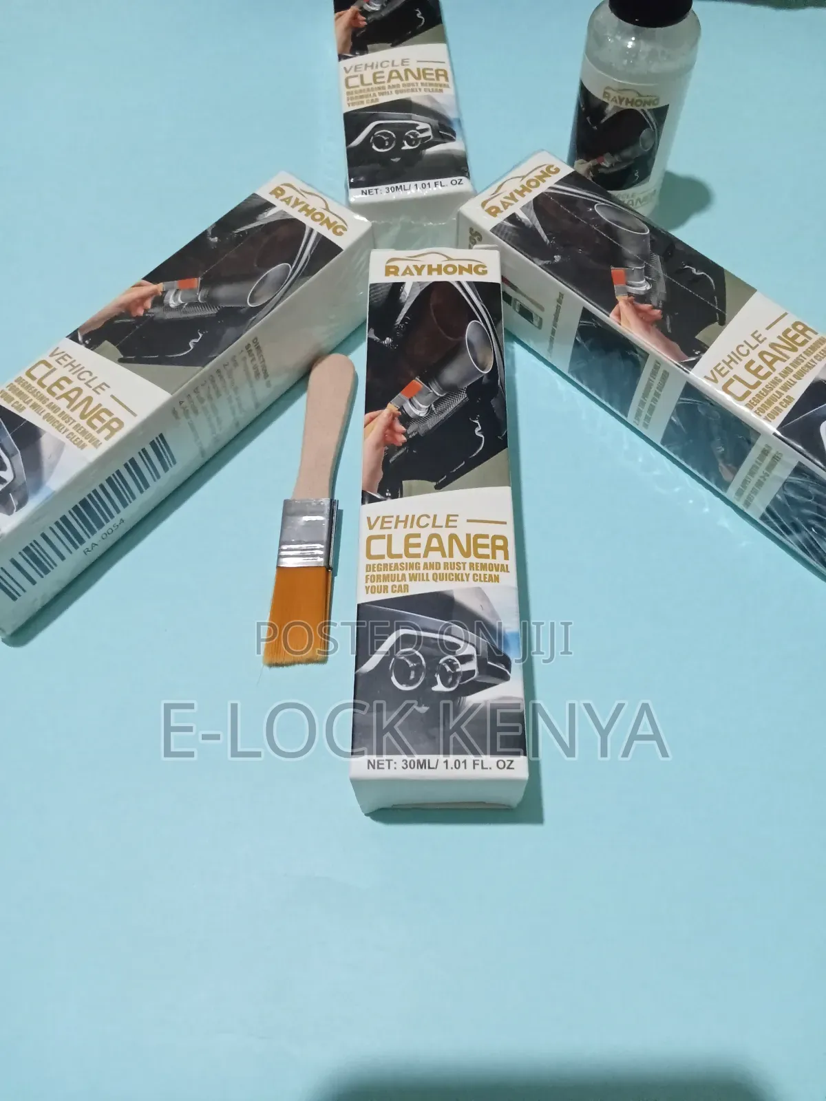 Elevated Vehicle Rust Cleaning Agent