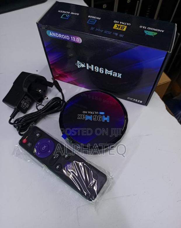 Android 13.0 H96 Max TV Box 4gb RAM 32gb Upto Ultra - main view