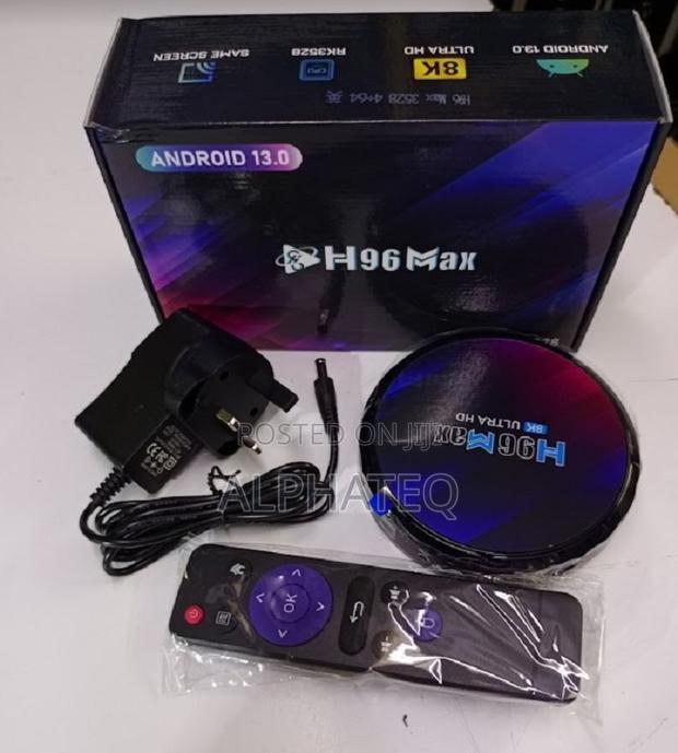 H96 Max 4gb RAM 32gb Rom Rk3528 Android 13.0 TV Box - thumbnail 2