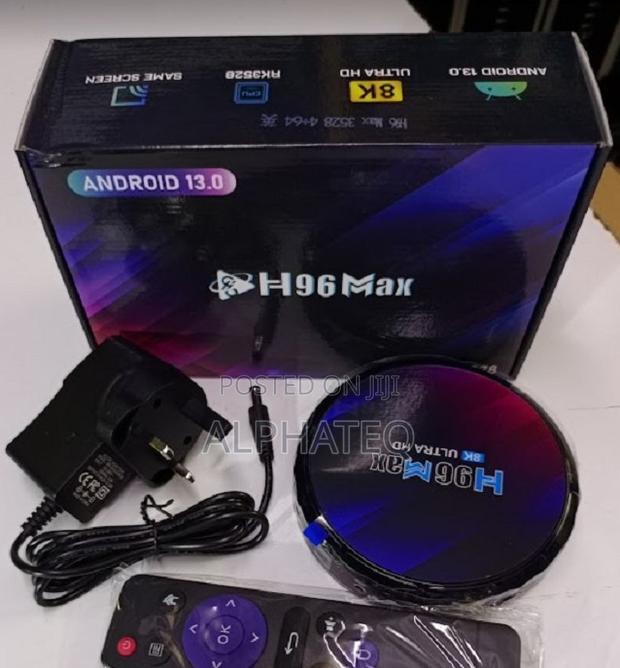 H96 Max Ultra HD Android TV Box Android 13.0 - thumbnail 2