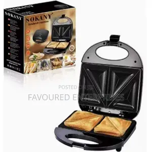 Sokany Non Stick Bread Sandwich Maker Toaster 2 Slice
