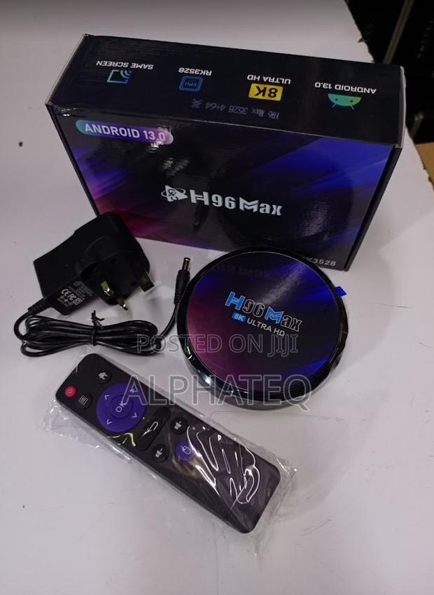 H96 Max Ultra HD Smart TV Box Android 13.0 Media Player - main view