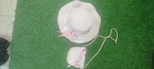 2pcs Girl Bag Hat Set