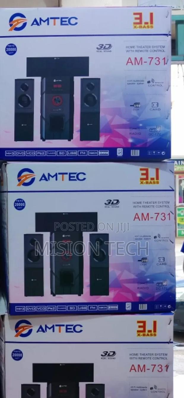Amtec AM-731 3.1CH 20000W Sub Woofer Multimedia Sound System - main view