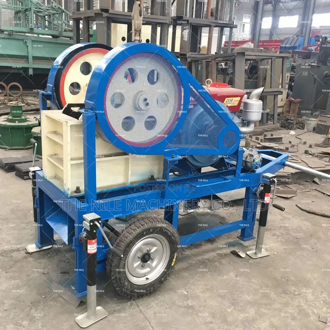 PE250*400 Motor Driven Traction Ballast Crusher