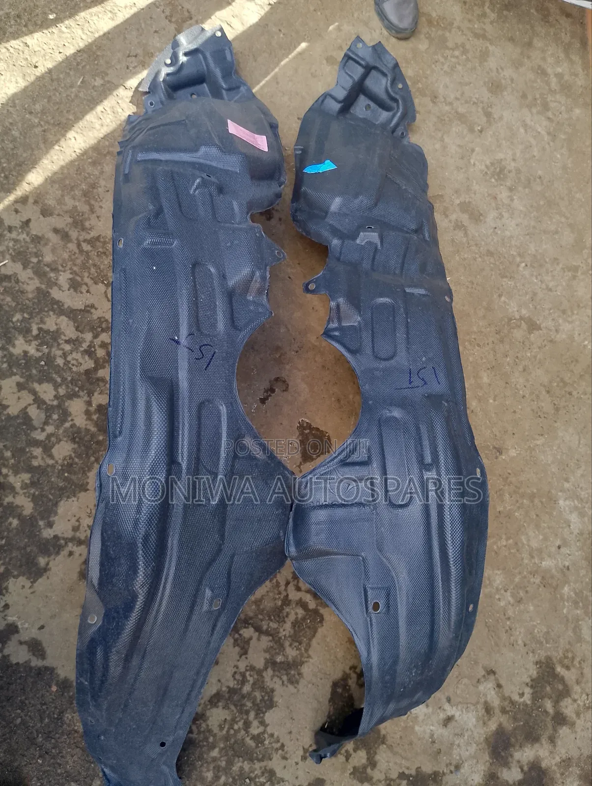 Stone Guard/Inner Fenders Toyota Ist