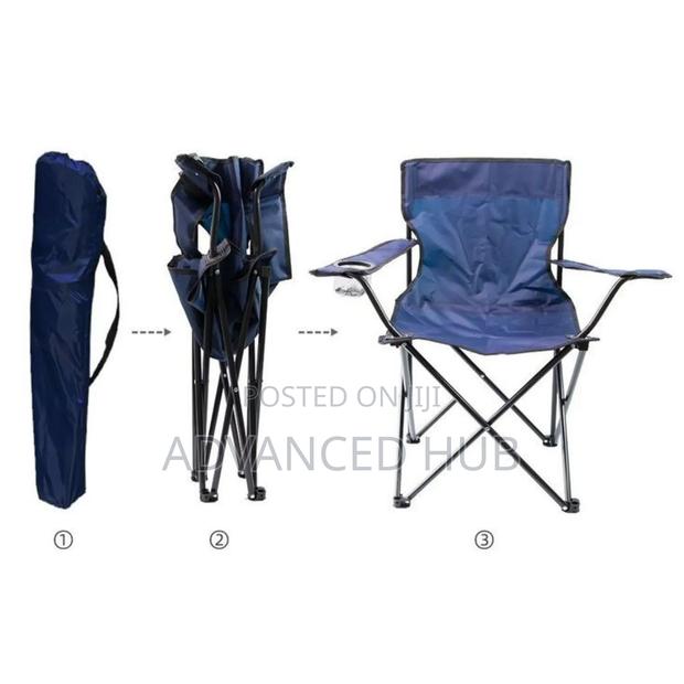 Foldable Camping Chair With Armrest - main view