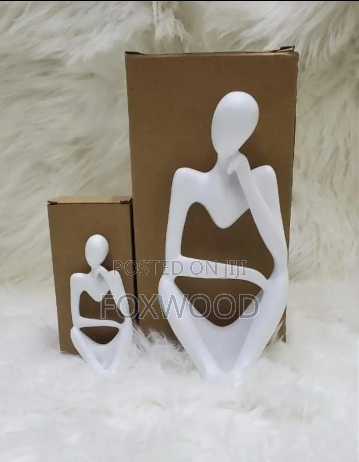Thinker Man Statues Available