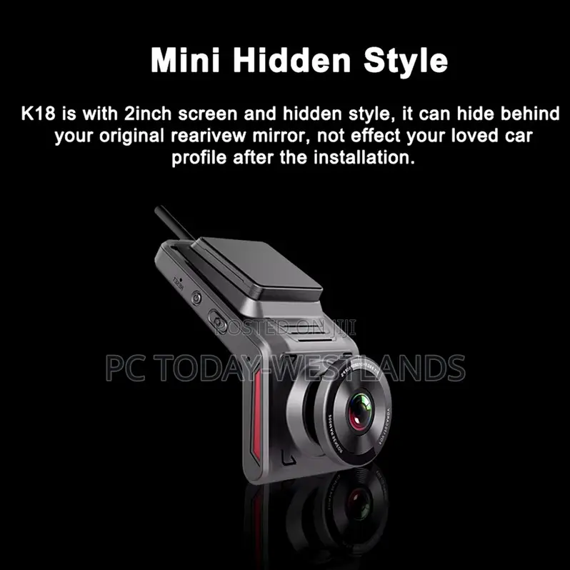 4G Hidden Dash Cam GPS Tracking Support Live Remote Monitor