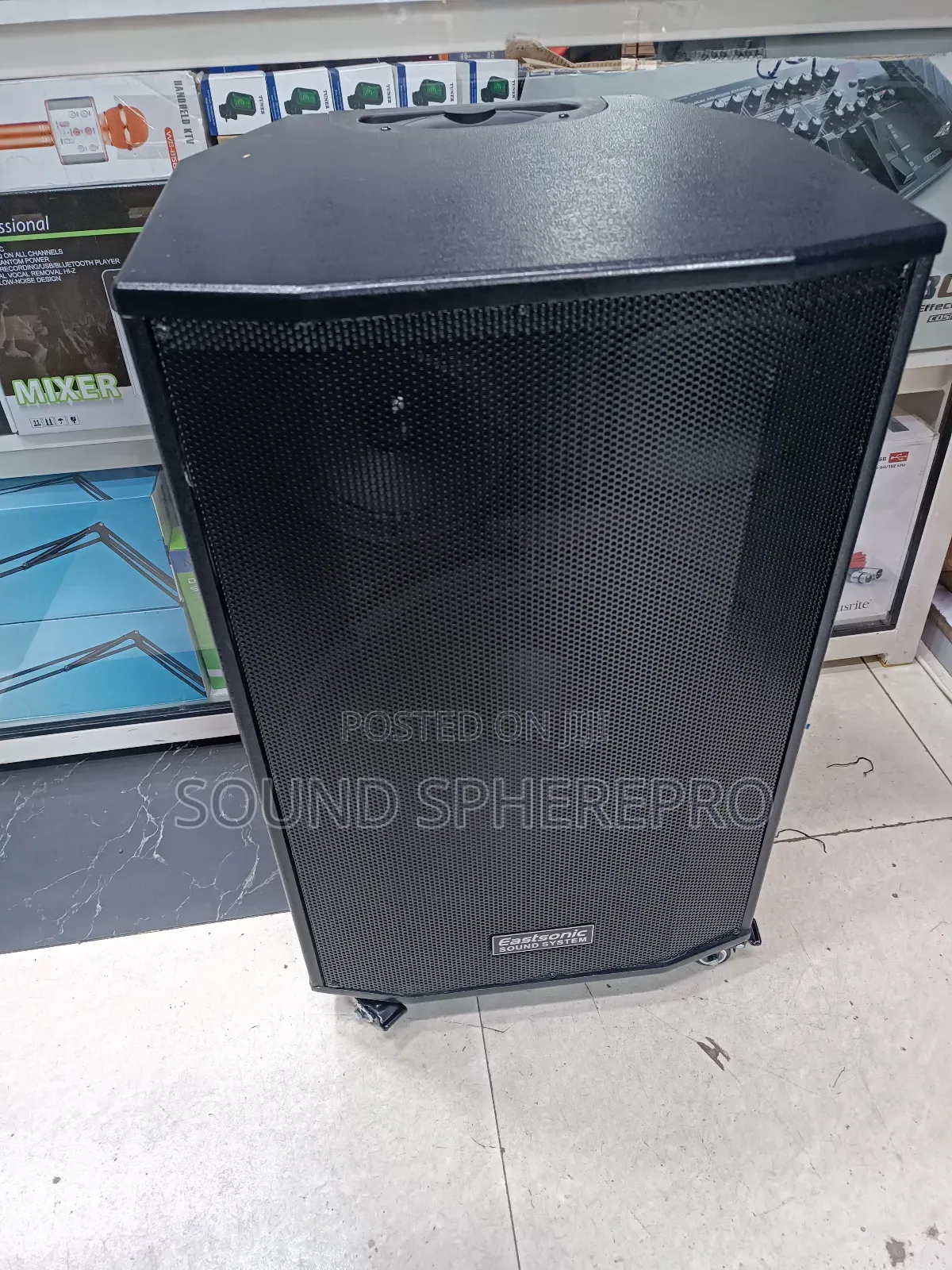 Eastsonic15inch Powered Speaker With Two Wirelessmicrophone