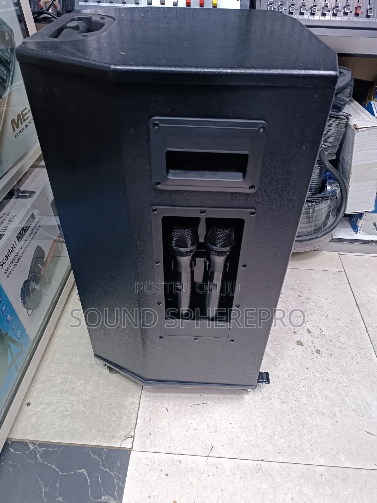 Eastsonic15inch Powered Speaker With Two Wirelessmicrophone